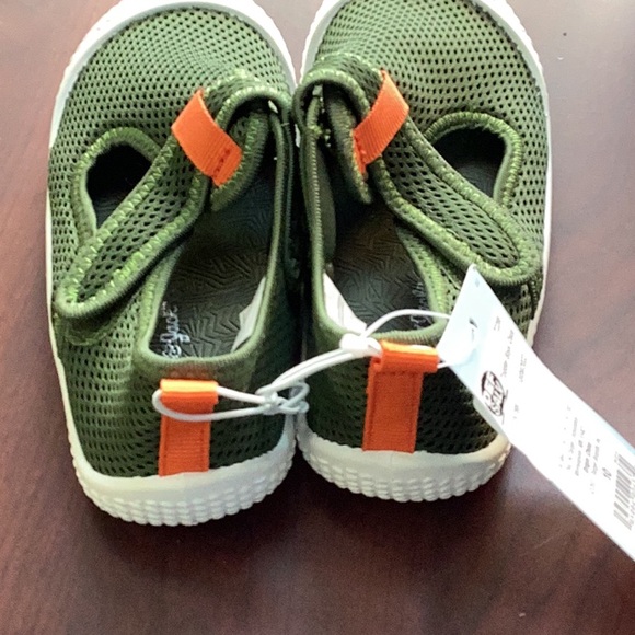 Toddler Boys' Oscar Water Shoes - Cat & Jack - Olive - size 10 - new - Picture 6 of 7